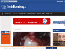 Tablet Screenshot of dentaljournal.it